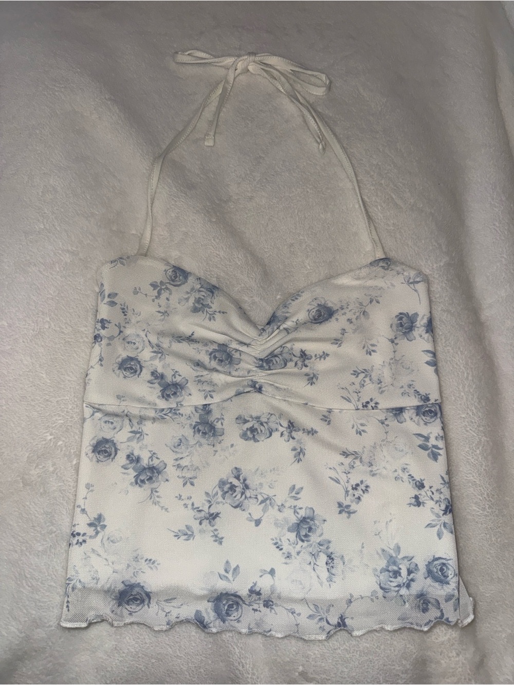 (Brand New) Garage Floral Open-Back Halter